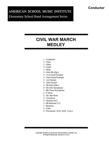 Civil War March Medley - Full Band