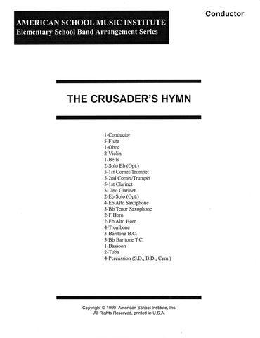 Crusader's Hymn - Full Band