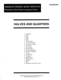 Halves & Quarters Warm Up - Full Band