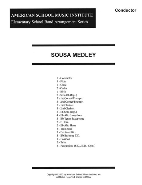 Sousa Medley - Full Band