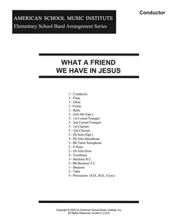 What A Friend We Have In Jesus - Full Band