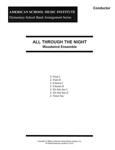 All Through The Night - Woodwind Ensemble