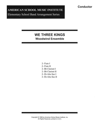 We Three Kings - Woodwind Ensemble