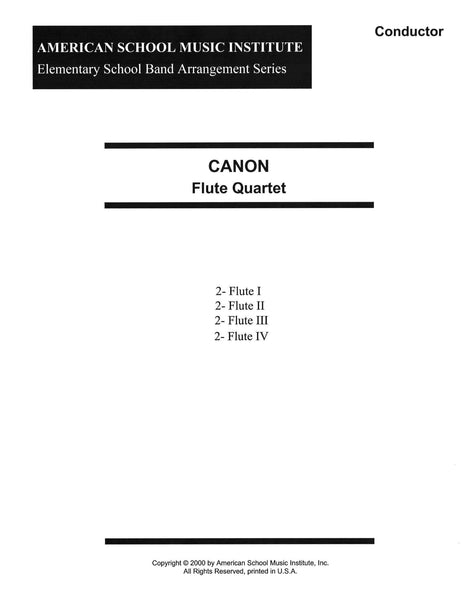Canon - Flute Ensemble