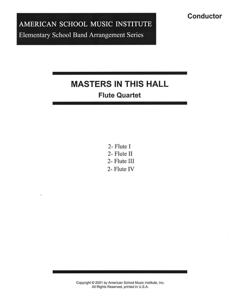 Masters In This Hall - Flute Ensemble