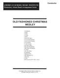 Old Fashioned Christmas Medley - Full Band