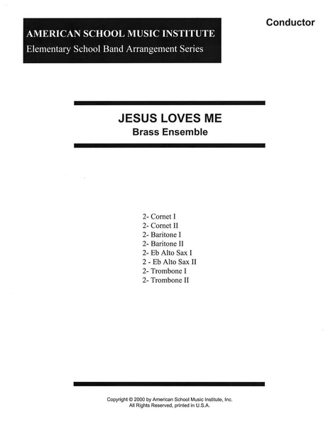 Jesus Loves Me - Brass Ensemble